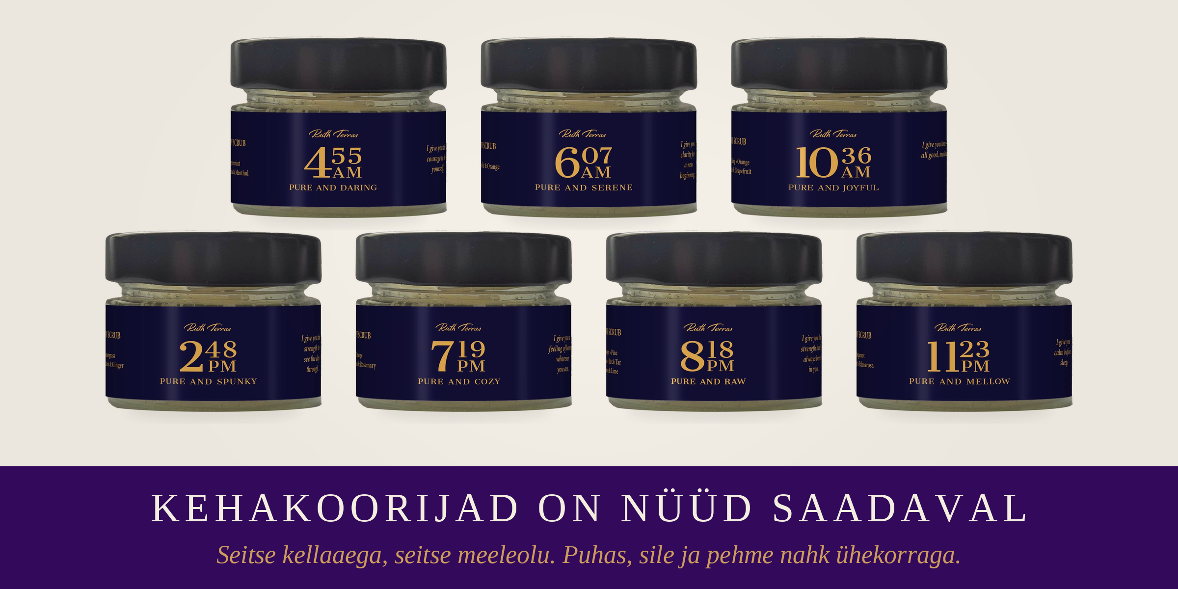 Kehakoorijad banner esilehht ja uudiskiri